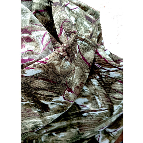 India Scarves Women's Brown colour Designer  Scarf - All Seasons, Stylish & Comfortable Size L 170 Cm X W 70 Cm