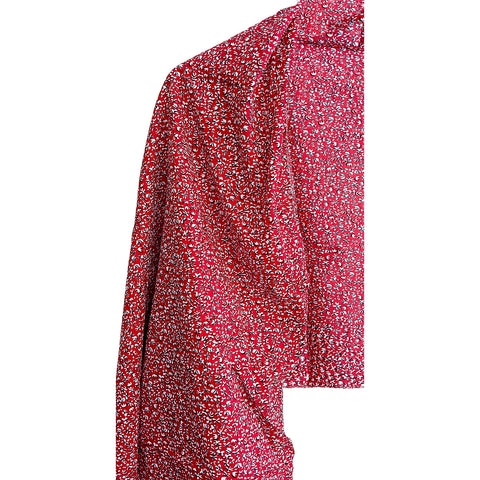 India Scarves Women's Red Green colour Designer  Scarf - All Seasons, Stylish & Comfortable Size L 170 Cm X W 70 Cm