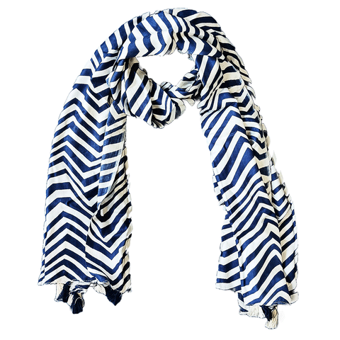 India Scarves Women's Viscose Geoi Design Red,Green,white and green colour Fragrance Stole, 75 Cm x 185 Cm, With Free Hanger