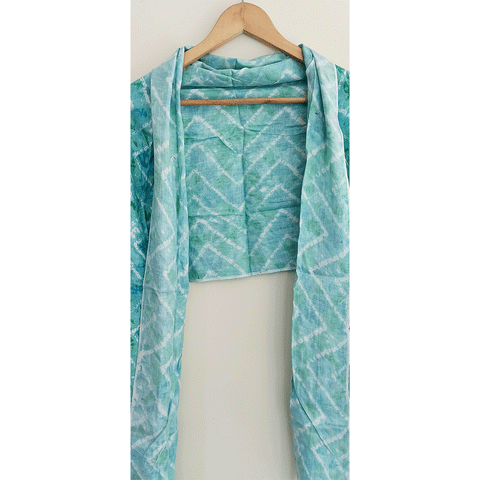 India Scarves Women's Viscose Geoi Design Red,Green,white and green colour Fragrance Stole, 75 Cm x 185 Cm, With Free Hanger