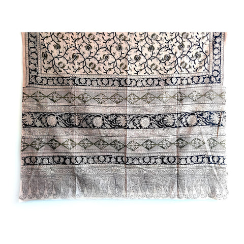 Kalamkari Hand Block Printed Pure Cotton Dupatta
