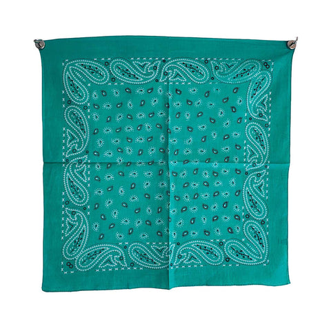 Premium Paisley Print Bandana – Multipurpose 50 x 50 cm Square Scarf