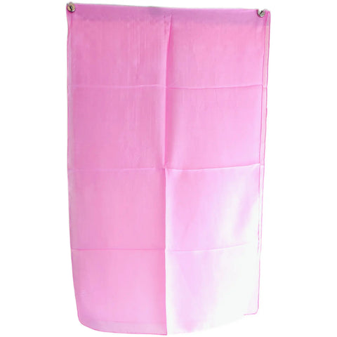 Baby Pink Solid Silk Stole - additional detail view 3 | Varanasi