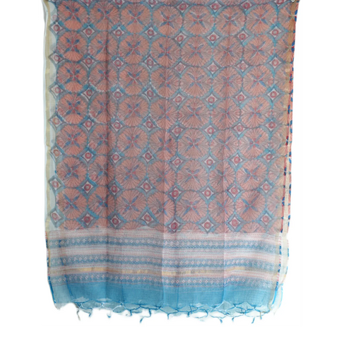 ISYVSK-B-02 Kota Doria Dupatta detail view