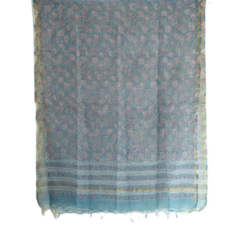 ISYVSK-B-04 Kota Doria Dupatta detail view