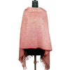 Woolen Winter Women Stripe Pink Color Shawl