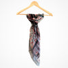 Square shape color Silk Hair Scarves Wraps Headscarf 100X100