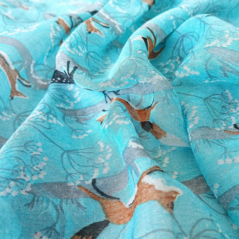 DePoly Cotton Blue Pareo