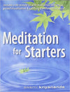 Meditation For Starters Paperback