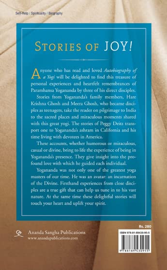 Paramhansa Yogananda/ Reminiscences By His Direct Disciples/ Stories of Joy