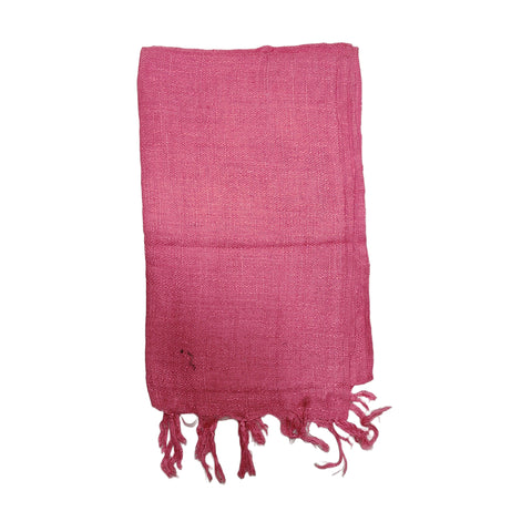 Indigo Pink colour Plain Rayon Scarfs