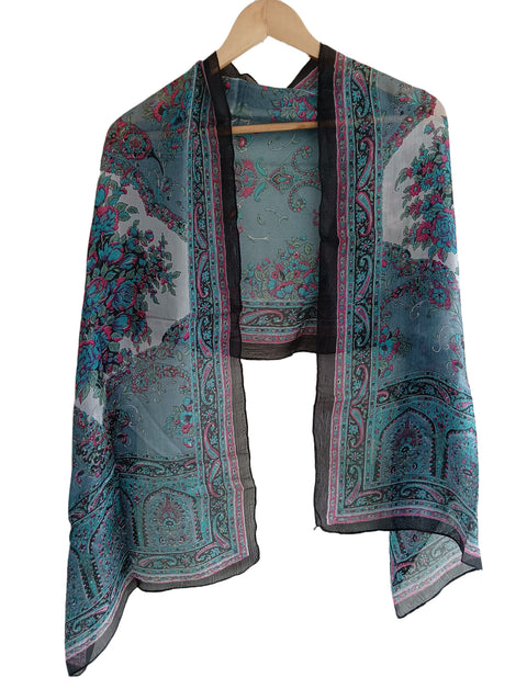 Silk Design Scarf for Women